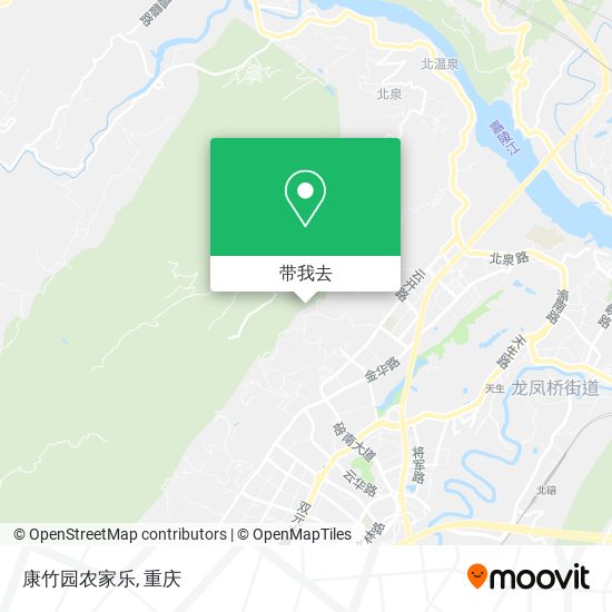 康竹园农家乐地图