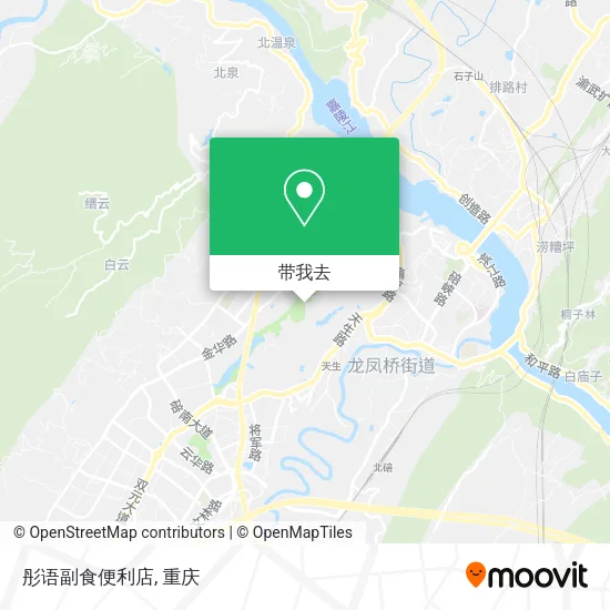彤语副食便利店地图