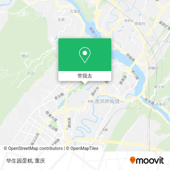 华生园蛋糕地图