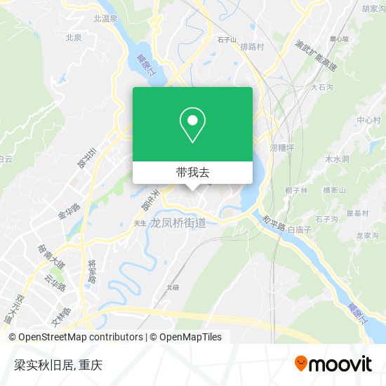 梁实秋旧居地图