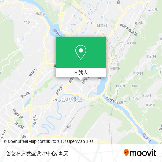 创意名店发型设计中心地图
