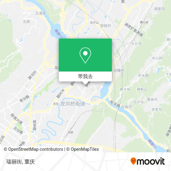 瑞丽街地图
