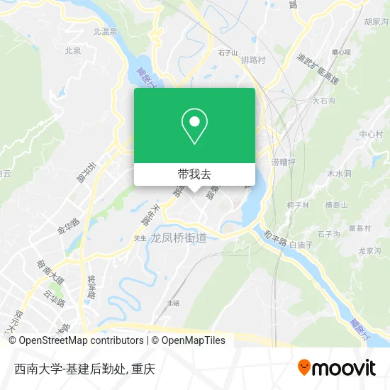 西南大学-基建后勤处地图