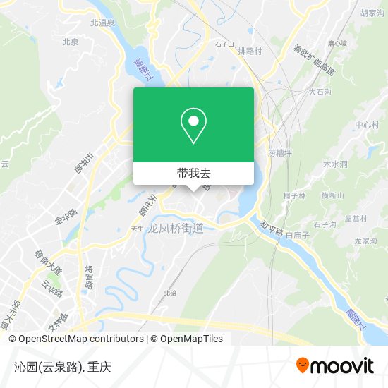 沁园(云泉路)地图