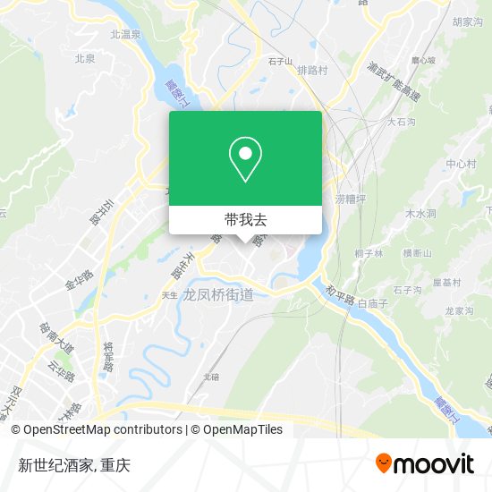新世纪酒家地图