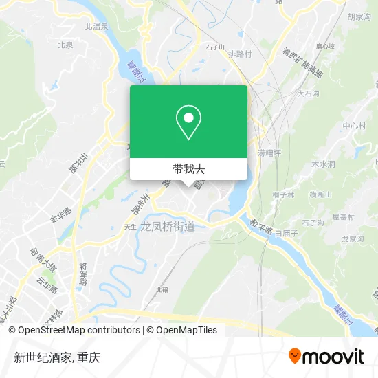 新世纪酒家地图