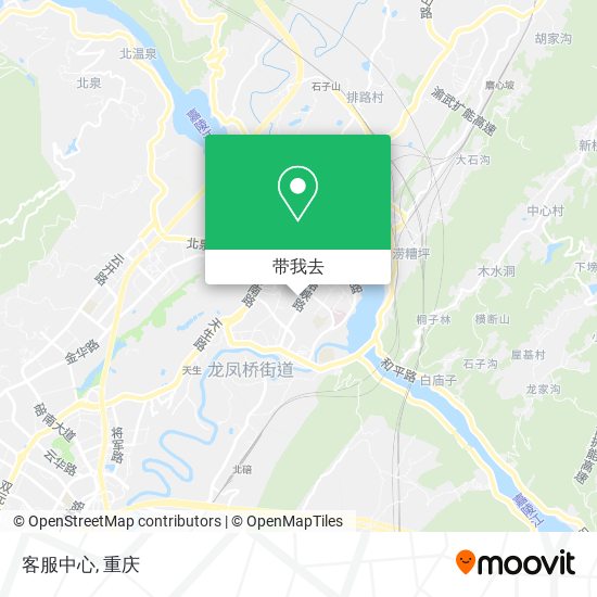 客服中心地图