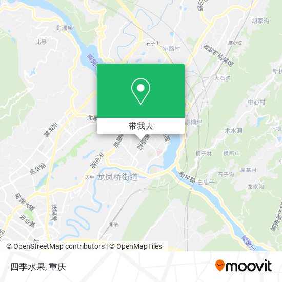 四季水果地图