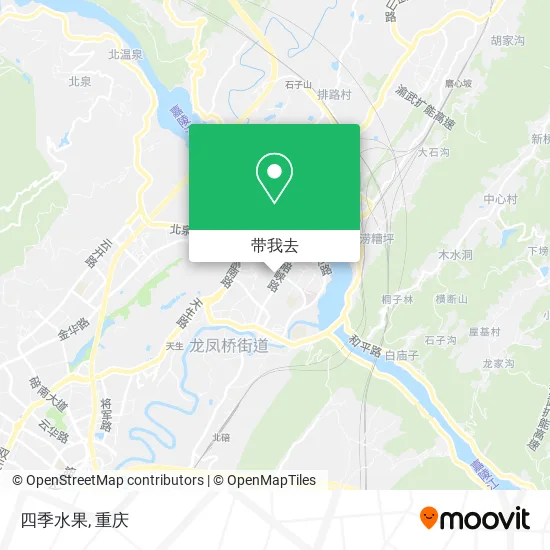 四季水果地图