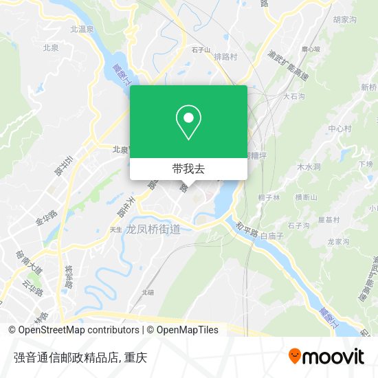 强音通信邮政精品店地图
