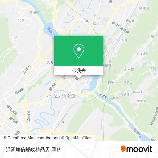 强音通信邮政精品店地图