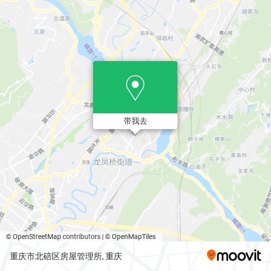 重庆市北碚区房屋管理所地图