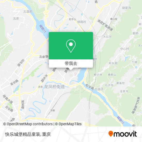 快乐城堡精品童装地图