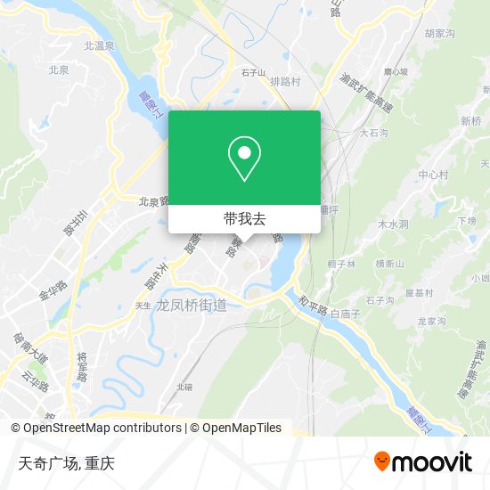 天奇广场地图