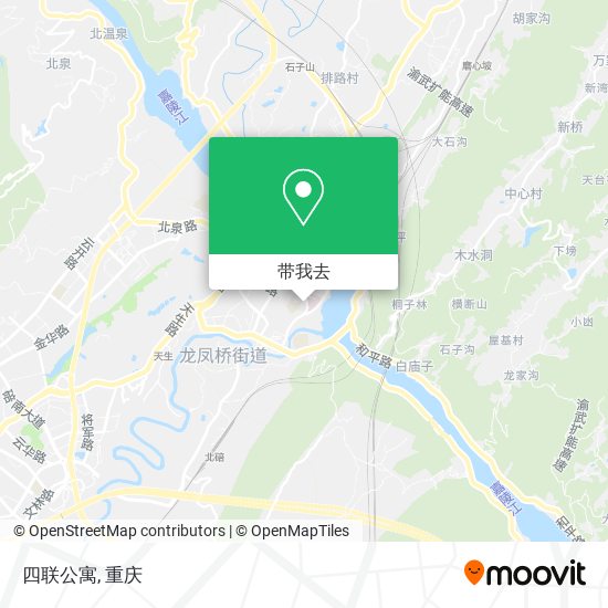 四联公寓地图