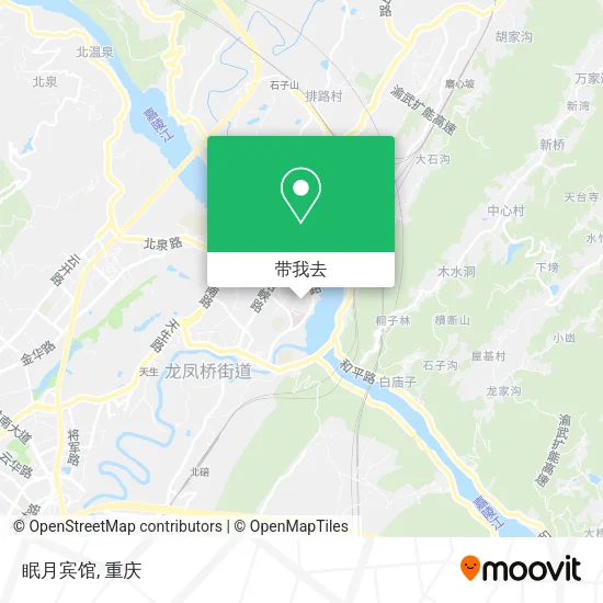 眠月宾馆地图