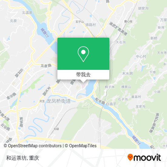 和运茶坊地图