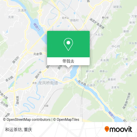 和运茶坊地图