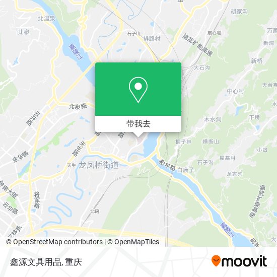 鑫源文具用品地图