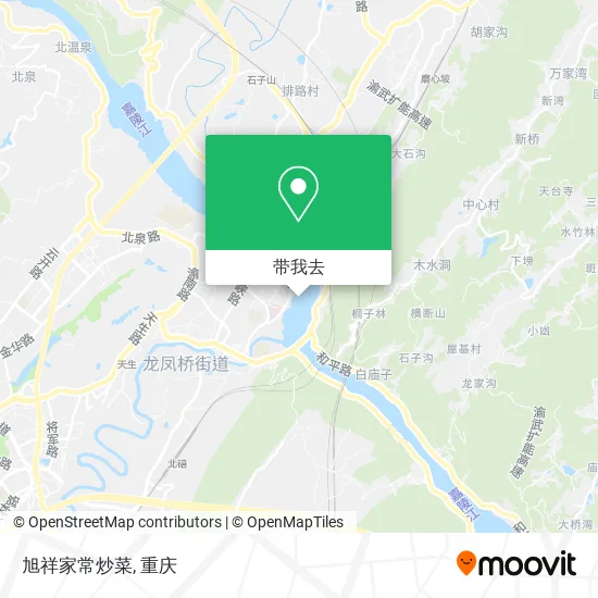 旭祥家常炒菜地图
