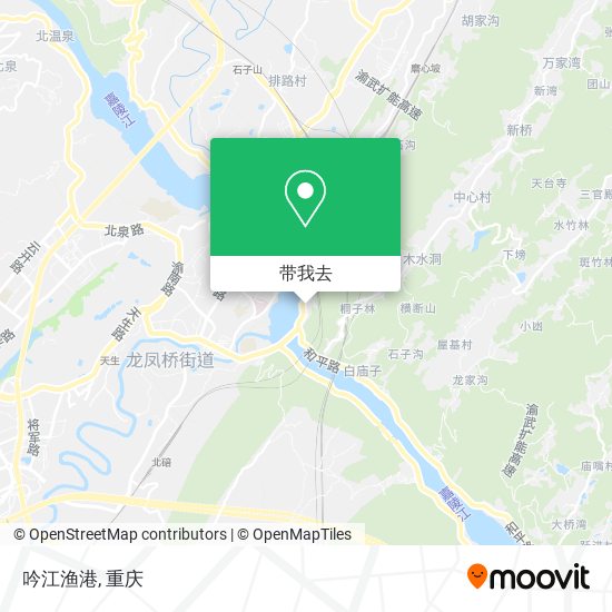 吟江渔港地图