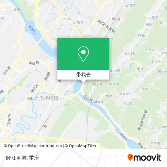 吟江渔港地图