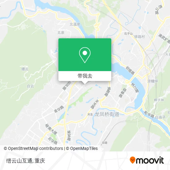 缙云山互通地图