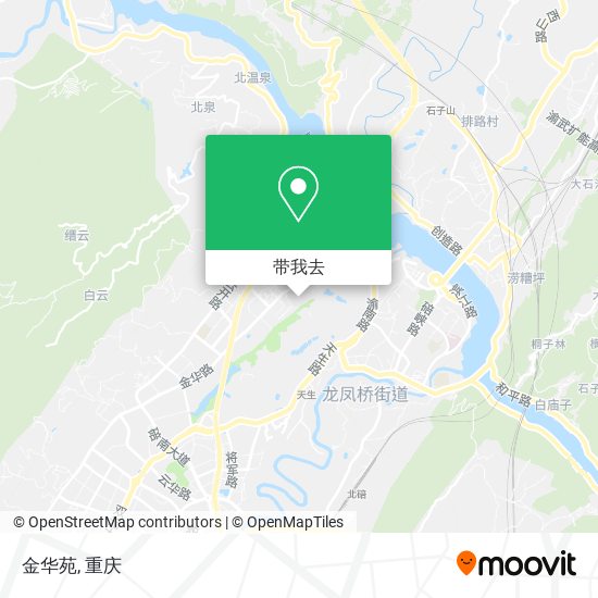 金华苑地图