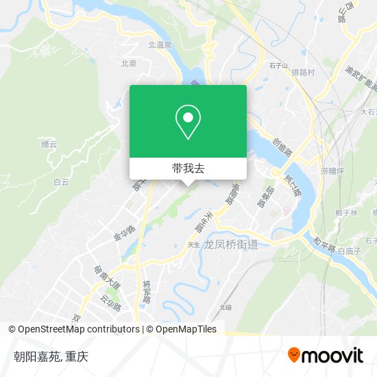 朝阳嘉苑地图