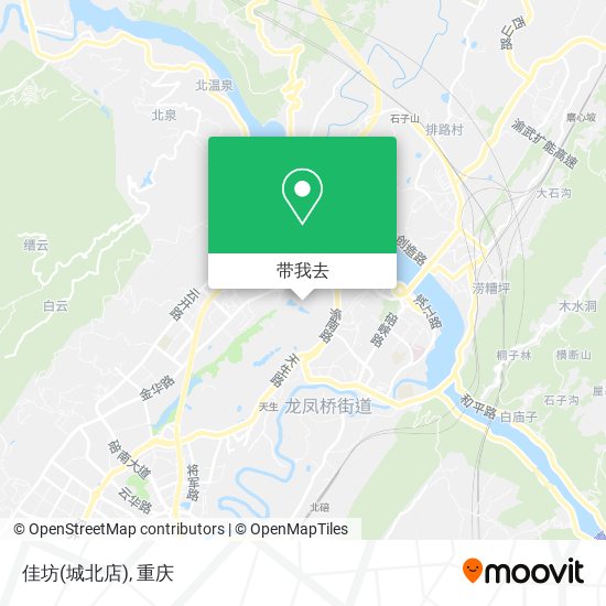 佳坊(城北店)地图