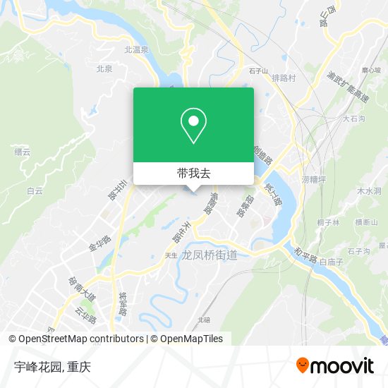 宇峰花园地图
