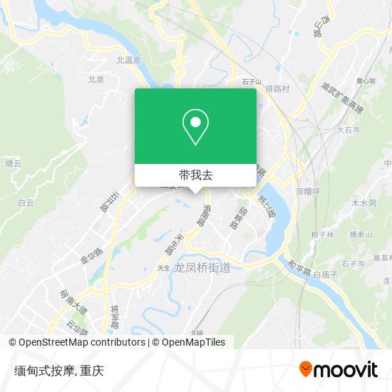 缅甸式按摩地图