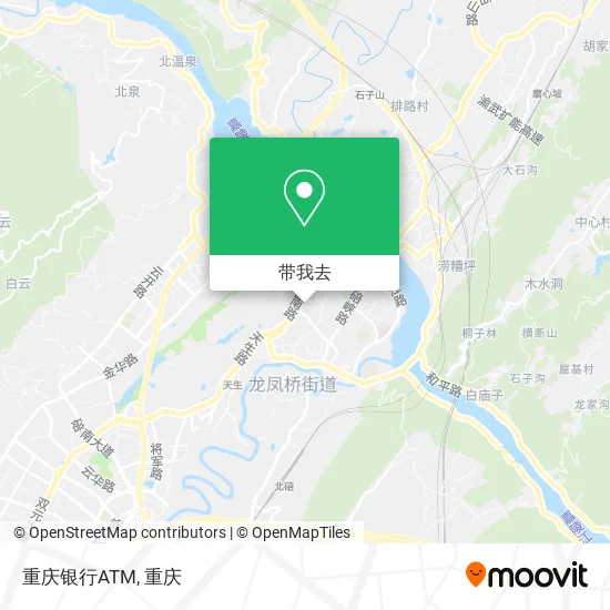 重庆银行ATM地图