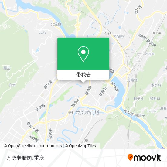 万源老腊肉地图