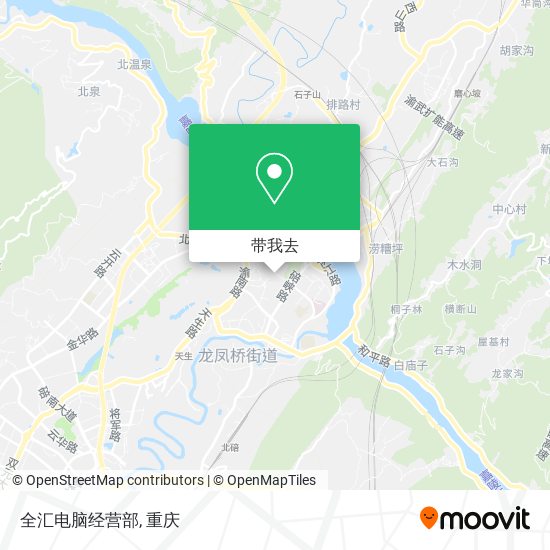 全汇电脑经营部地图