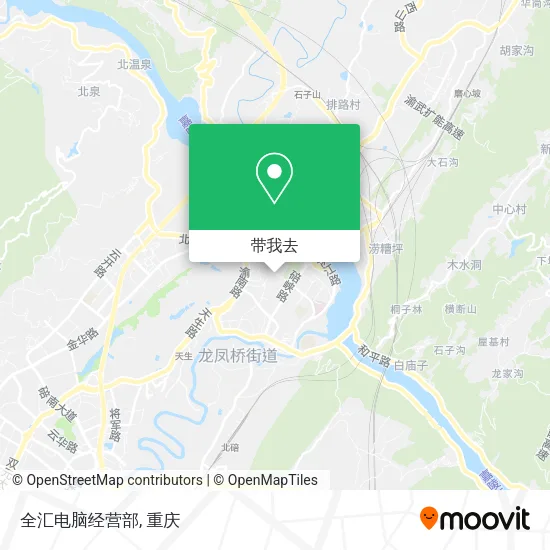 全汇电脑经营部地图