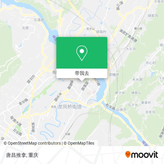 唐昌推拿地图