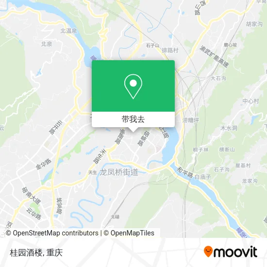 桂园酒楼地图