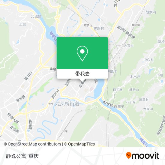 静逸公寓地图
