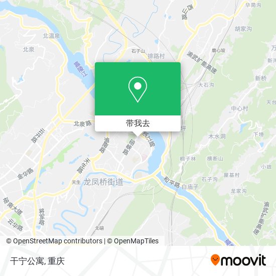 干宁公寓地图