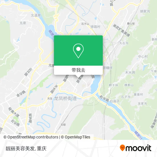 靓丽美容美发地图