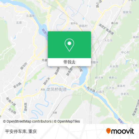 平安停车库地图
