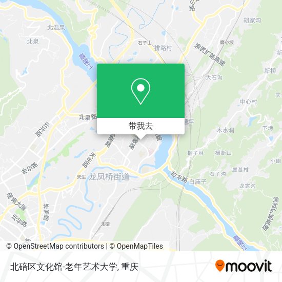 北碚区文化馆-老年艺术大学地图