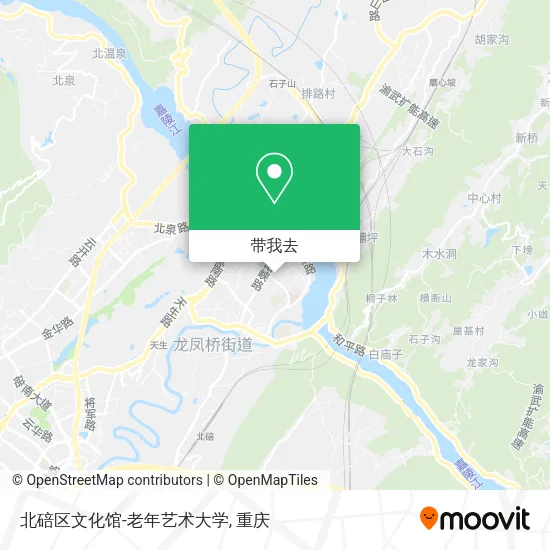 北碚区文化馆-老年艺术大学地图