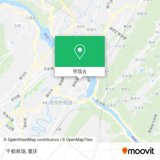 千都商场地图