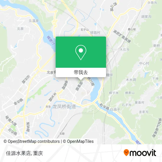 佳源水果店地图