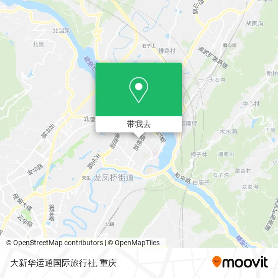 大新华运通国际旅行社地图