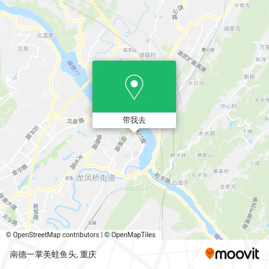 南德一掌美蛙鱼头地图