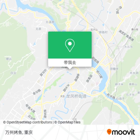 万州烤鱼地图