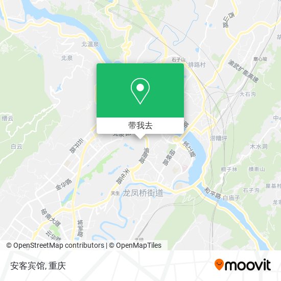 安客宾馆地图
